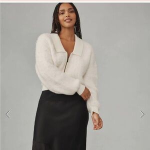 By Anthropology zip up cardigan